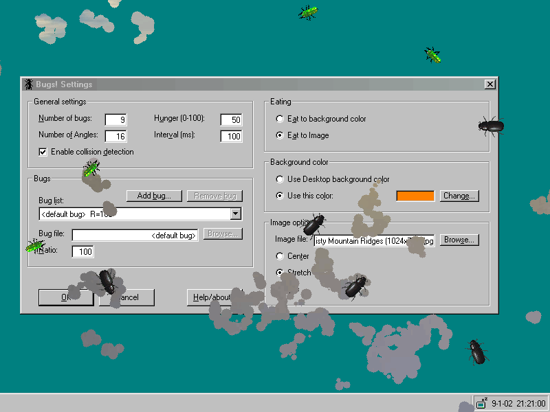 Bugs! Screenshot